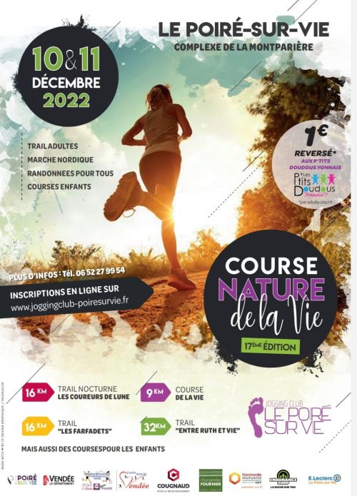 Course Nature ce la Vie LE POIRÉ SUR VIE Samedi 10 Dimanche 11